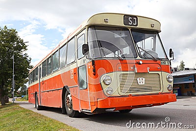 Volvo B58 bus Editorial Stock Photo