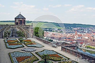 Marienburg fortress view Stock Photo