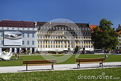 Marienhof in Munich, Germany, 2015 Editorial Stock Photo