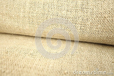 Hemp fiber fabric cannabis leaf Stock Photo