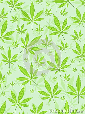 Marijuana leafs background Stock Photo