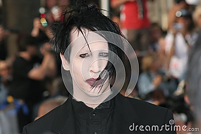 Marilyn Manson Editorial Stock Photo