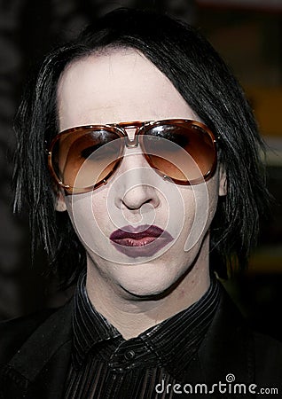 Marilyn Manson Editorial Stock Photo