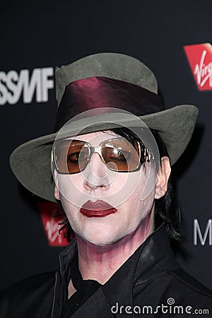 Marilyn Manson Editorial Stock Photo