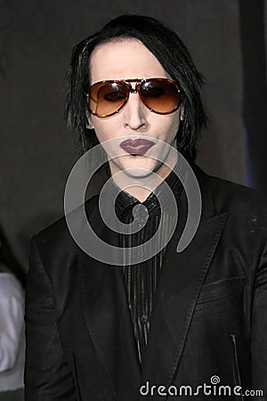 Marilyn Manson Editorial Stock Photo