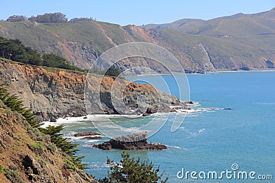 Marin County Editorial Stock Photo