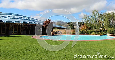 Marin County Civic Center rooftop Editorial Stock Photo