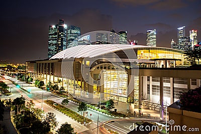 Marina Bay Sands Expo Convention Centre Editorial Stock Photo
