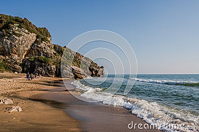 Marina di Minturno, Lazio, Italy. 18022024 Stock Photo