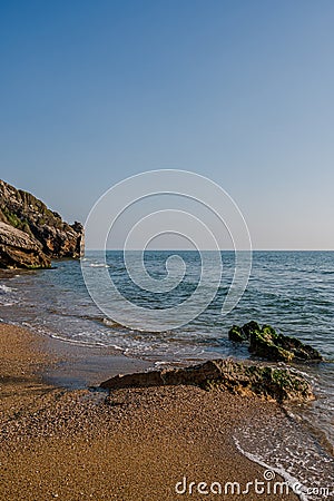 Marina di Minturno, Lazio, Italy. 18022024 Stock Photo