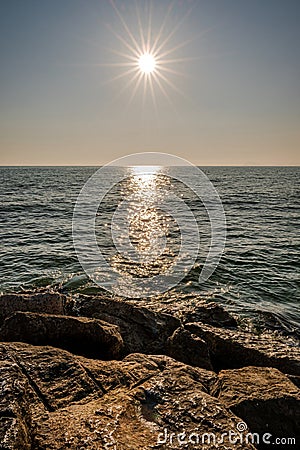 Marina di Minturno, Lazio, Italy. 18022024 Stock Photo