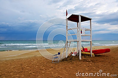 marina di salve italy Stock Photo