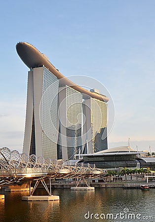 Marina Sands Editorial Stock Photo