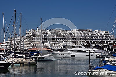 Marina Vilamoura , Algarve, Portugal, Europe. Stock Photo