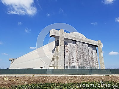 Marine Corps Air Station Tustin Hangars in the USA Editorial Stock Photo