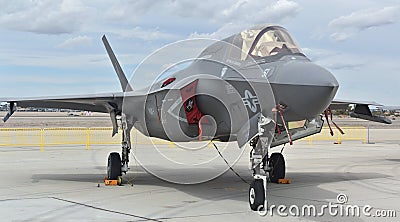 Marine Corps F-35B Joint Strike Fighter (Lightning II) Editorial Stock Photo