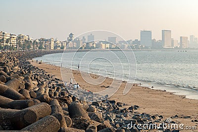 Marine drive Stock Photo