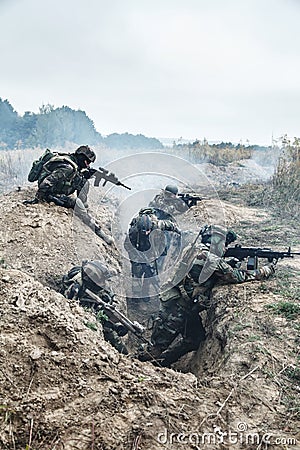 Marine Infantry Parachute Regiment Stock Photo