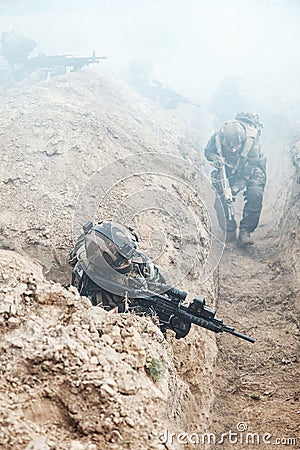 Marine Infantry Parachute Regiment Stock Photo