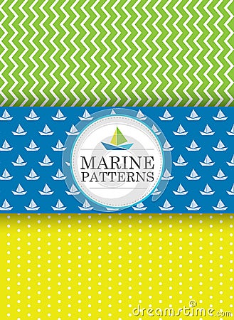 Marine patterns Stock Photo