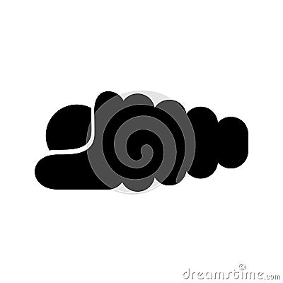 Marine snail isolated icon Vector Illustration