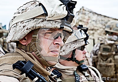 Marine Stock Photo