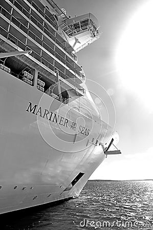 Mariner of the Seas cruise ship Editorial Stock Photo