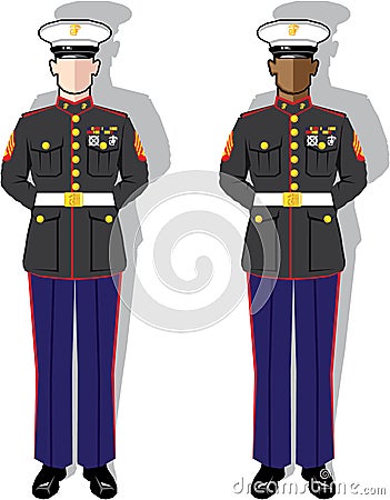 Marines Vector Illustration