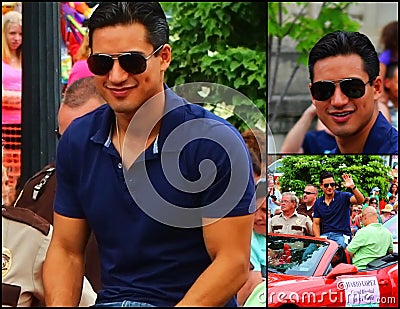 Mario Lopez in Winchester VA Editorial Stock Photo