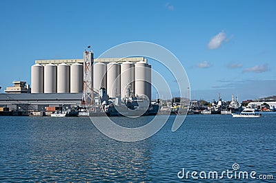 Maritime and commercial port, Port Louis, Mauritius September 2022 Editorial Stock Photo