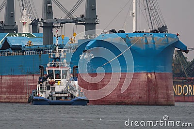 MARITIME TRANSPORT IN ÅšWINOUJSCIE Editorial Stock Photo