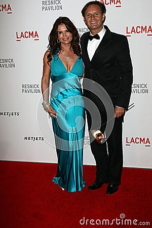 Mark Burnett,Roma Downey Editorial Stock Photo