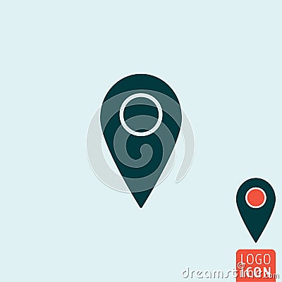 Mark icon isolated Vector Illustration