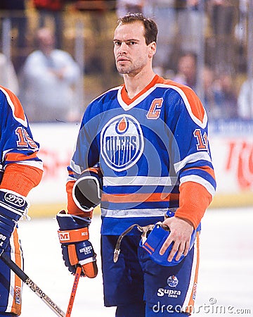 Mark Messier Editorial Stock Photo