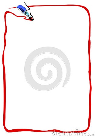 Download Marker Border Stock Vector - Image: 69681730