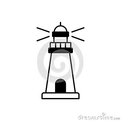 Marker buoy Outline Vector Icon that can easily edit or modify. Vector Illustration