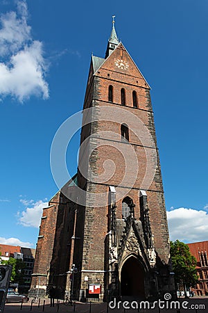 Market Church in Hannover Stock Photo