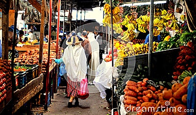 Market in old Tanger, Morocco Editorial Stock Photo