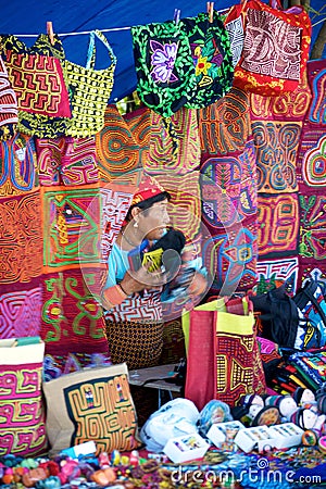 Market in Panama City Editorial Stock Photo