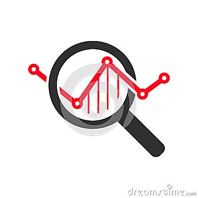 Market Research Icon Vector Illustration