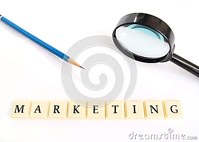 Marketing Stock Photo