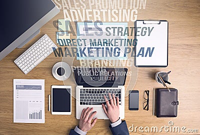 Marketing and business concepts Stock Photo