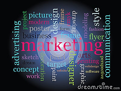 Marketing concept Stock Photo