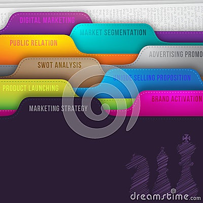 Marketing Strategy Stock Photo