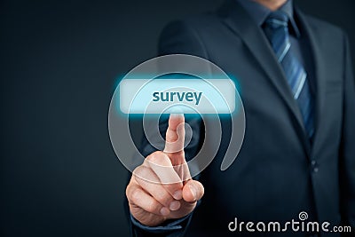 Marketing survey Stock Photo