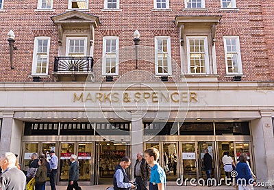 Marks and Spencer Editorial Stock Photo