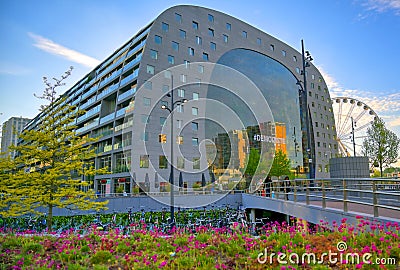 The Markthal Market Hall in Rotterdam, Netherlands Stock Photo