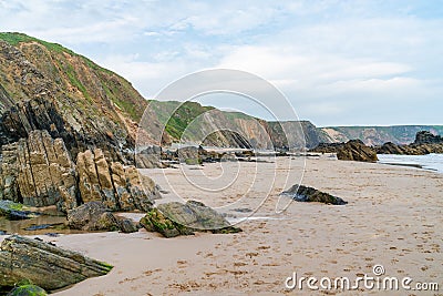 Marloes Sands Beach, Wales Stock Photo