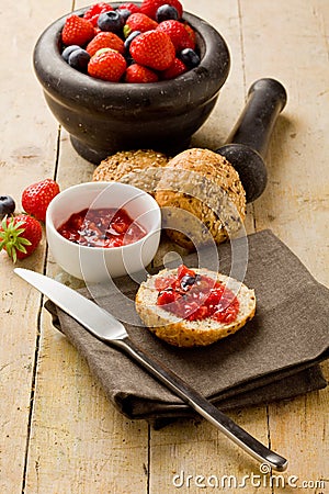 Marmalade - Breakfast Stock Photo