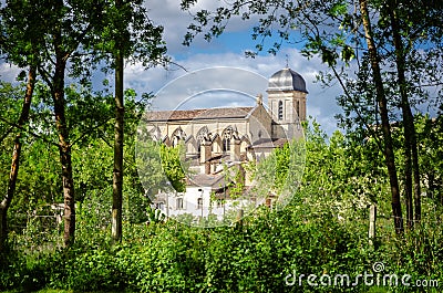 Marmande is a little town in the Lot-et-Garonne department, France Stock Photo